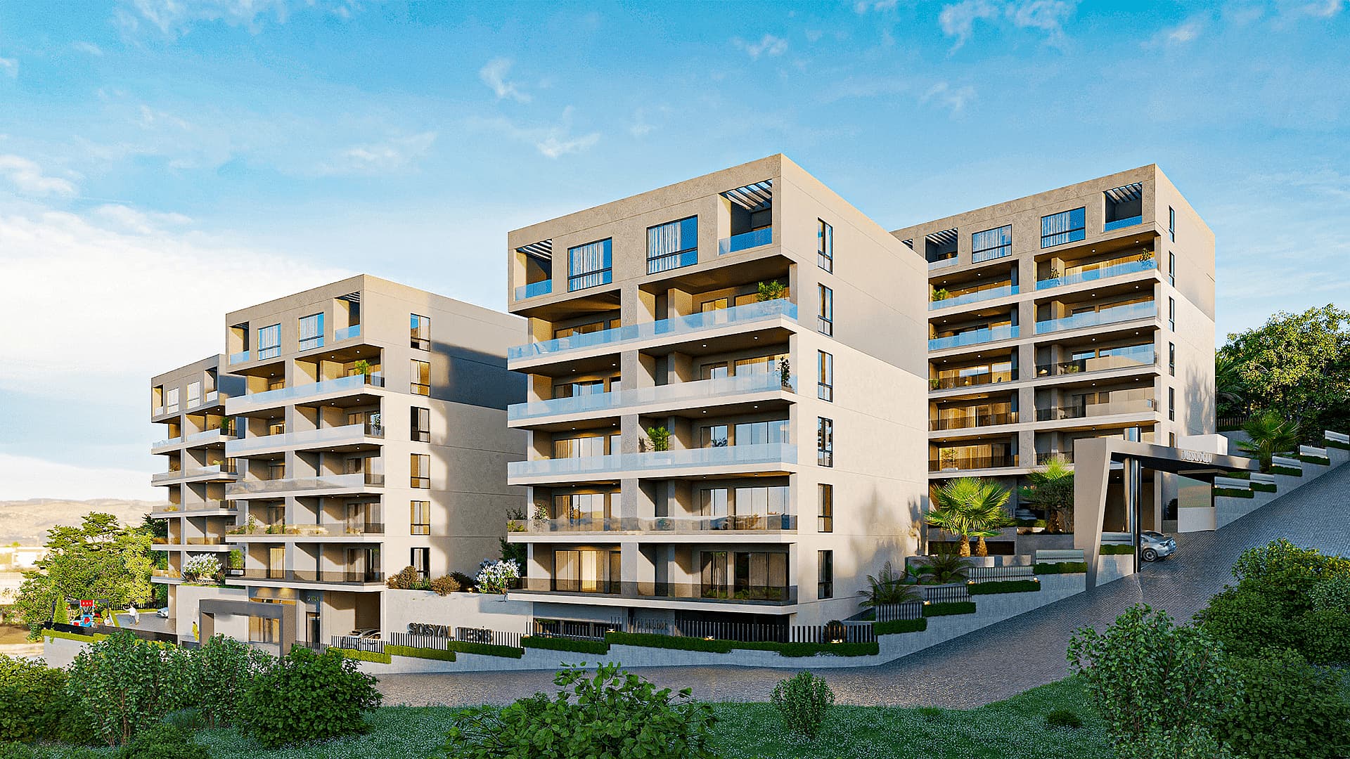 Apartments with Pool and Sauna in Mudanya, Bursa